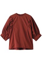 【マルティニーク/martinique】のコンビパフスリーブプルオーバー 人気、トレンドファッション・服の通販 founy(ファニー) ファッション Fashion レディースファッション Fashion for Women トップス・カットソー Cut & Sew Tops シャツ・ブラウス・オフィスカジュアル Elegant Blouses & Button-Ups ロングTシャツ・Tシャツ Longline T-Shirts & Tees カジュアルプルオーバー・ニットトップス Pullovers & Knit Tops / Casual Pullovers カットソー・ベーシックTシャツ Cut-and-Sewn Tops / Stretch Tees & Basics ギャザー Gathered, Ruffled ショート Short, Short Length シンプル Simple, Minimal スリーブ Sleeve, Long Sleeve / Short Sleeve ハーフ Half, Half-Length ファブリック Fabric, Textile ボトム Bottoms, Lower Wear 再入荷 Restock / Back in Stock thumbnail ブリック|ID: prp329100004607165 ipo3291000000035041166