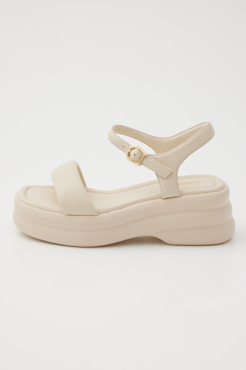 【スタッカート/STACCATO】のパフィーバウムライクソールサンダル 人気、トレンドファッション・服の通販 founy(ファニー) 　ファッション　Fashion　レディースファッション　Fashion for Women　サンダル　Sandals, Summer Shoes　フォルム　Silhouette, Form　厚底　Platform Shoes　 other-1|ID: prp329100004607166 ipo3291000000034940448