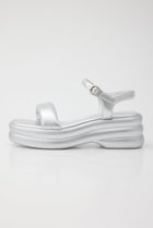 【スタッカート/STACCATO】のパフィーバウムライクソールサンダル 人気、トレンドファッション・服の通販 founy(ファニー) ファッション Fashion レディースファッション Fashion for Women サンダル Sandals, Summer Shoes フォルム Silhouette, Form 厚底 Platform Shoes thumbnail シルバー|ID: prp329100004607166 ipo3291000000034940450