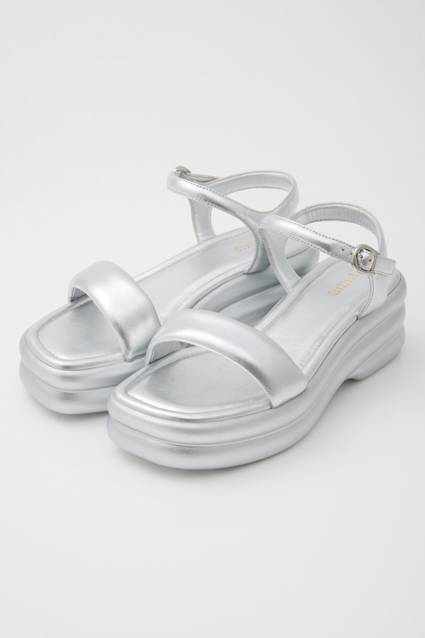 【スタッカート/STACCATO】のパフィーバウムライクソールサンダル 人気、トレンドファッション・服の通販 founy(ファニー) 　ファッション　Fashion　レディースファッション　Fashion for Women　サンダル　Sandals, Summer Shoes　フォルム　Silhouette, Form　厚底　Platform Shoes　other-2|ID: prp329100004607166 ipo3291000000034940451