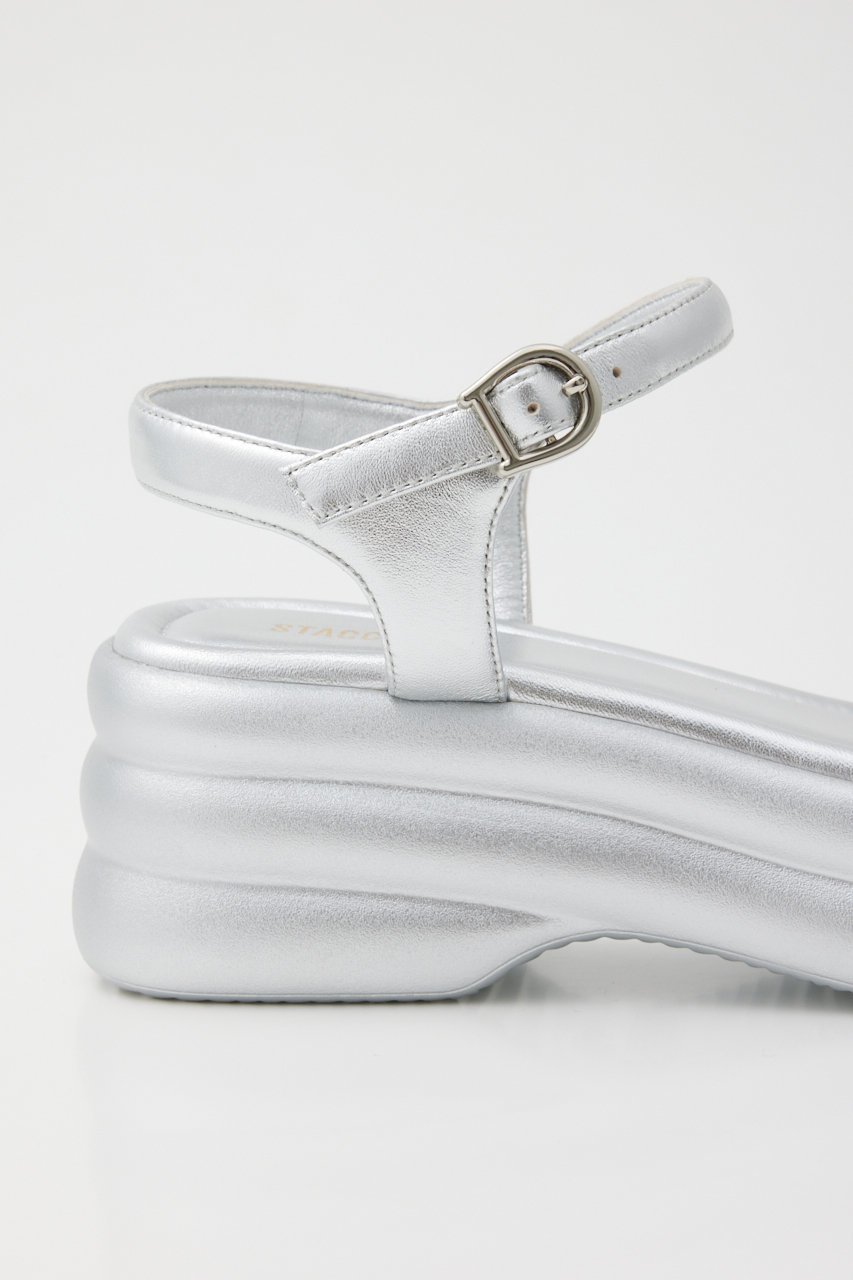 【スタッカート/STACCATO】のパフィーバウムライクソールサンダル 人気、トレンドファッション・服の通販 founy(ファニー) 　ファッション　Fashion　レディースファッション　Fashion for Women　サンダル　Sandals, Summer Shoes　フォルム　Silhouette, Form　厚底　Platform Shoes　other-6|ID: prp329100004607166 ipo3291000000034940455