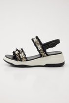 【スタッカート/STACCATO】のツイードパールデコWベルトスポーツサンダル 人気、トレンドファッション・服の通販 founy(ファニー) ファッション Fashion レディースファッション Fashion for Women ベルト&ウエストマーク Belts & Waist Accessories スポーツウェア Functional & Stylish Sportswear サンダル&ミュール Sandals & Mules サマー Summer, Summer Style サンダル Sandals, Summer Shoes スポーツ Sports, Activewear スマート Smart, Elegant ツイード Twill, Twill Weave パール Pearl, Pearl Accent フォルム Silhouette, Form ミドル Middle Length, Mid Height 今季 This Season, Current Season 夏 Summer 定番 Standard, Basic Item thumbnail 柄ブラック|ID: prp329100004607169 ipo3291000000034940459