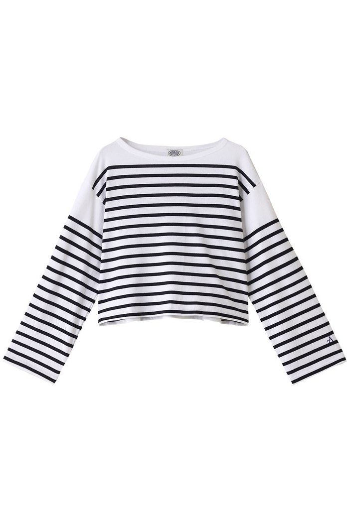 【マルティニーク/martinique】のArmor-lux クロップドロングスリーブカットソー インテリア・キッズ・メンズ・レディースファッション・服の通販 founy(ファニー) https://founy.com/ ファッション Fashion レディースファッション Fashion for Women トップス・カットソー Cut & Sew Tops シャツ・ブラウス・オフィスカジュアル Elegant Blouses & Button-Ups ロングTシャツ・Tシャツ Longline T-Shirts & Tees カットソー・ベーシックTシャツ Cut-and-Sewn Tops / Stretch Tees & Basics カットソー Cut and Sewn Top クロップド Cropped, Short Length スリーブ Sleeve, Long Sleeve / Short Sleeve トレンド Trend, Trending Now フランス France, French ボーダー Border, Stripe ロング Long, Long-Length ワーク Workwear, Utility Style 長袖 Long Sleeve, Full Sleeve |ID: prp329100004607176 ipo3291000000032886665