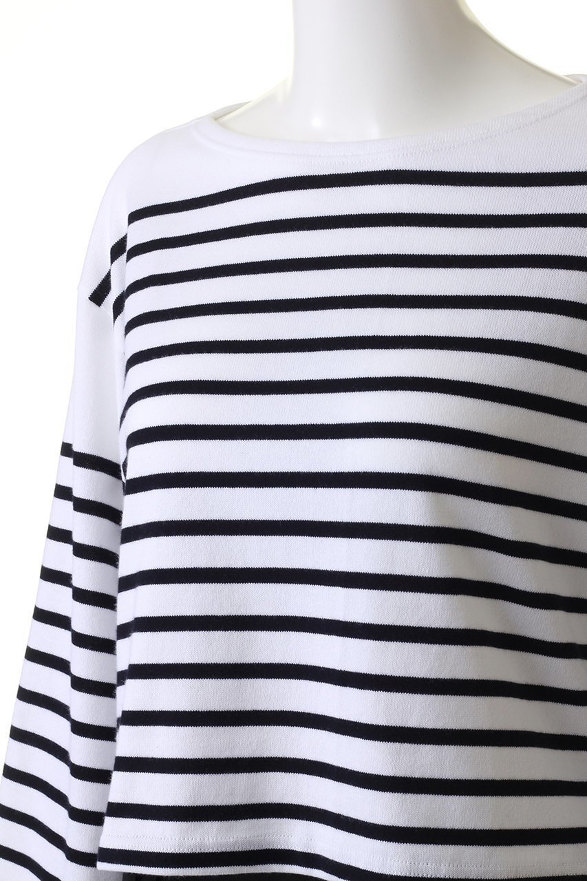 【マルティニーク/martinique】のArmor-lux クロップドロングスリーブカットソー 人気、トレンドファッション・服の通販 founy(ファニー) 　ファッション　Fashion　レディースファッション　Fashion for Women　トップス・カットソー　Cut & Sew Tops　シャツ・ブラウス・オフィスカジュアル　Elegant Blouses & Button-Ups　ロングTシャツ・Tシャツ　Longline T-Shirts & Tees　カットソー・ベーシックTシャツ　Cut-and-Sewn Tops / Stretch Tees & Basics　カットソー　Cut and Sewn Top　クロップド　Cropped, Short Length　スリーブ　Sleeve, Long Sleeve / Short Sleeve　トレンド　Trend, Trending Now　フランス　France, French　ボーダー　Border, Stripe　ロング　Long, Long-Length　ワーク　Workwear, Utility Style　長袖　Long Sleeve, Full Sleeve　other-5|ID: prp329100004607176 ipo3291000000032886692