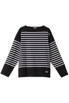 【マルティニーク/martinique】のArmor-lux コットンボーダーロングスリーブカットソー ブラック×ホワイト|ID: prp329100004607184 ipo3291000000032886874