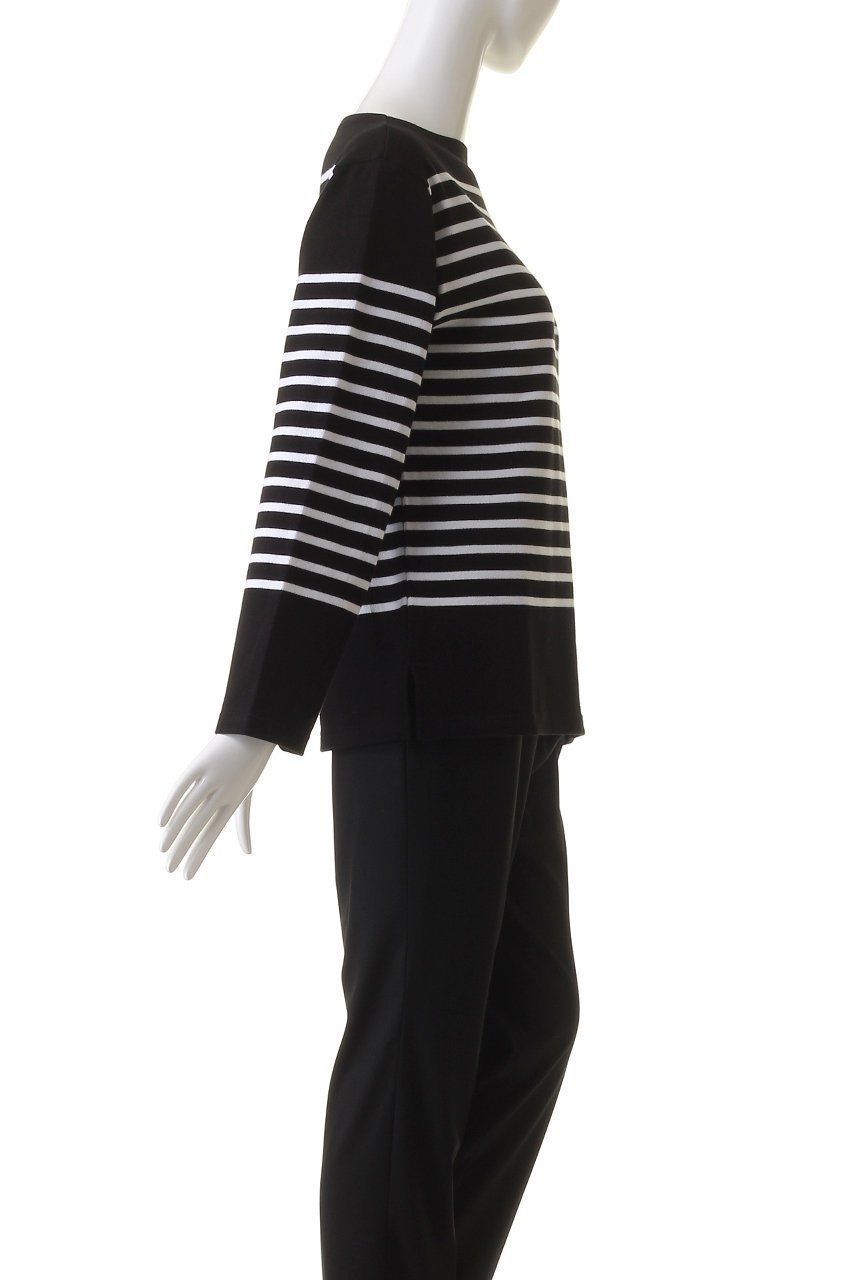 【マルティニーク/martinique】のArmor-lux コットンボーダーロングスリーブカットソー 人気、トレンドファッション・服の通販 founy(ファニー) 　ファッション　Fashion　レディースファッション　Fashion for Women　トップス・カットソー　Cut & Sew Tops　シャツ・ブラウス・オフィスカジュアル　Elegant Blouses & Button-Ups　ロングTシャツ・Tシャツ　Longline T-Shirts & Tees　カットソー・ベーシックTシャツ　Cut-and-Sewn Tops / Stretch Tees & Basics　カットソー　Cut and Sewn Top　クラシック　Classic, Timeless Style　シンプル　Simple, Minimal　スリーブ　Sleeve, Long Sleeve / Short Sleeve　ボーダー　Border, Stripe　ロング　Long, Long-Length　other-3|ID: prp329100004607184 ipo3291000000032886887