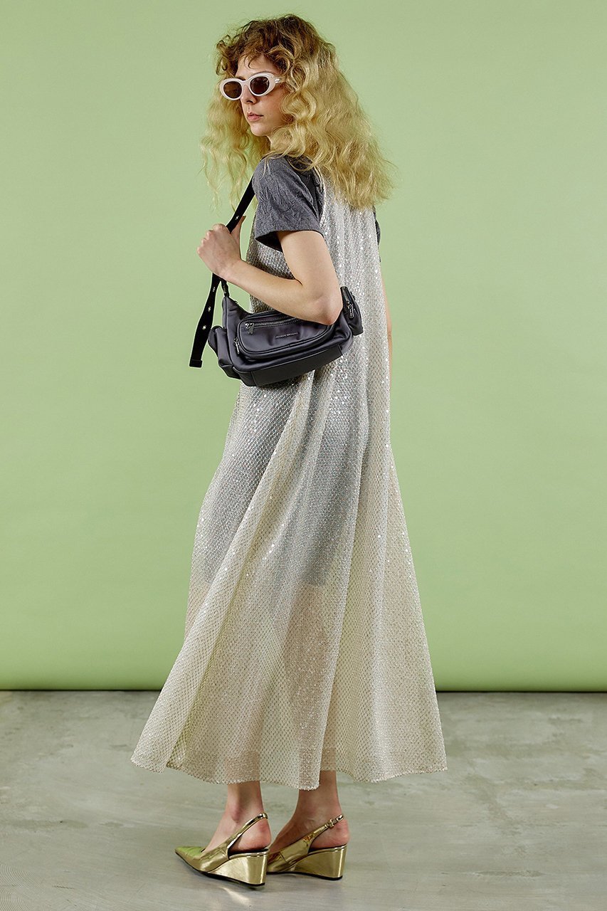 【メゾンスペシャル/MAISON SPECIAL】のSequins Maxidresses/スパンコールマキシワンピース 人気、トレンドファッション・服の通販 founy(ファニー) 　ファッション　Fashion　レディースファッション　Fashion for Women　ワンピース　Dresses　フォーマル・パーティードレス・結婚式用ドレス　Elegant & Casual Dresses　チュニック　Tunic Tops & Dresses　マキシ丈ワンピース・ロングドレス　Maxi Dresses / Long One-Pieces　スパンコール　Sequins, Sequin Embellishment　チュニック　Tunic, Long Top　チュール　Tulip, Tulip Motif　マキシ　Maxi, Full Length　リボン　Ribbon, Bow　ロング　Long, Long-Length　夏　Summer　羽織　Haori, Light Jacket　軽量　Lightweight, Ultra Light　other-8|ID: prp329100004607185 ipo3291000000032886924