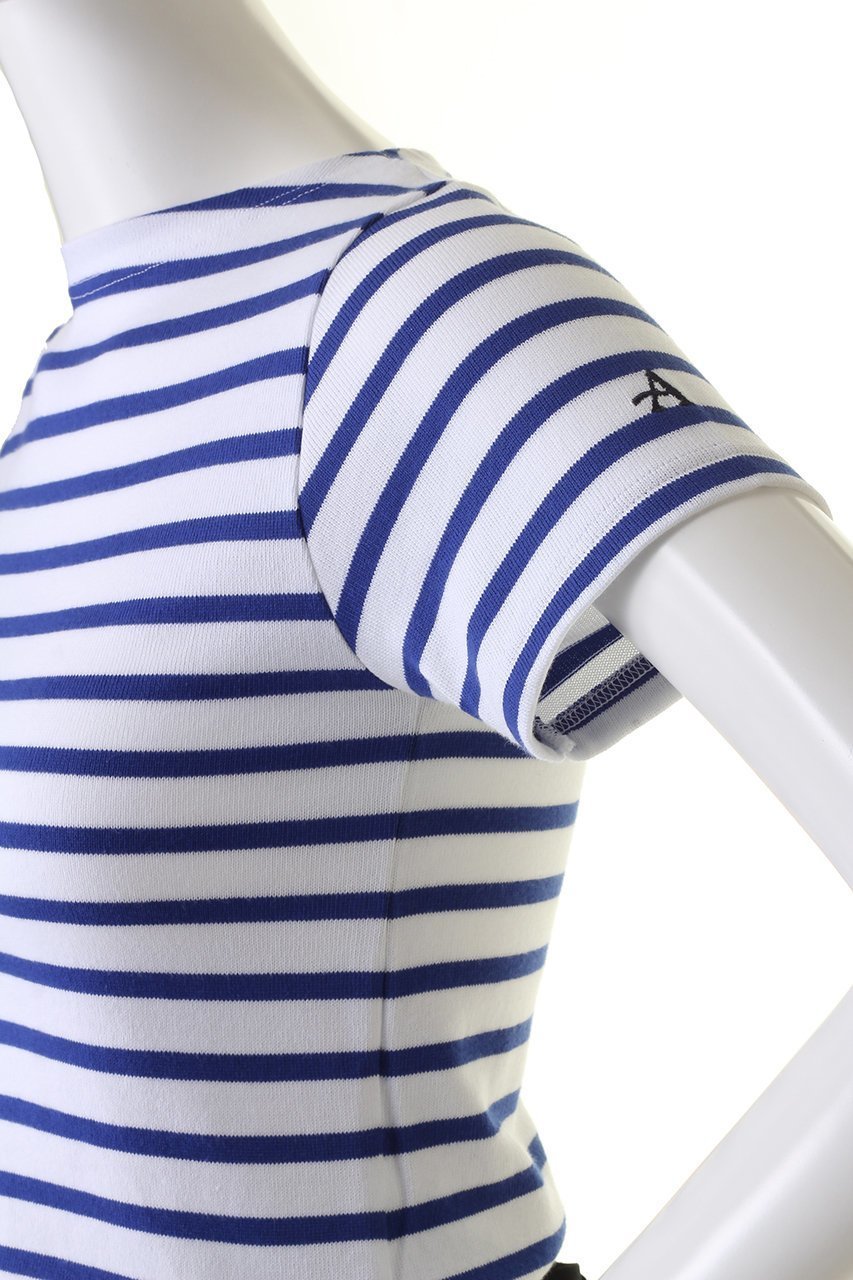 【マルティニーク/martinique】の【Armor-lux】チビブルトンシャツ半袖 人気、トレンドファッション・服の通販 founy(ファニー) 　ファッション　Fashion　レディースファッション　Fashion for Women　トップス・カットソー　Cut & Sew Tops　シャツ・ブラウス・オフィスカジュアル　Elegant Blouses & Button-Ups　ロングTシャツ・Tシャツ　Longline T-Shirts & Tees　カットソー・ベーシックTシャツ　Cut-and-Sewn Tops / Stretch Tees & Basics　クロップド　Cropped, Short Length　コレクション　Collection, Seasonal Line　ショート　Short, Short Length　スリーブ　Sleeve, Long Sleeve / Short Sleeve　トレンド　Trend, Trending Now　フランス　France, French　ボーダー　Border, Stripe　ワーク　Workwear, Utility Style　半袖　Short Sleeve, Half Sleeve　夏　Summer　春　Spring　S/S・春夏　SS, Spring/Summer, Warm Season　other-5|ID: prp329100004607186 ipo3291000000032886935