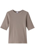 【マルティニーク/martinique】のリブTシャツ グレージュ|ID: prp329100004607187 ipo3291000000032886953