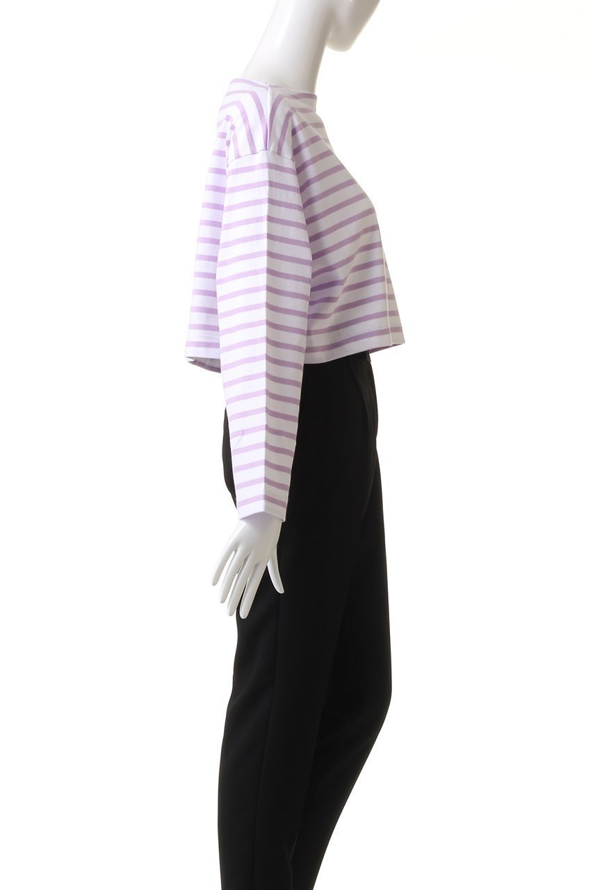 【マルティニーク/martinique】の【Armor-lux】DESIGN BY MISS YUMIKA/INSCRIRE 短丈フルトンシャツ長袖 人気、トレンドファッション・服の通販 founy(ファニー) 　ファッション　Fashion　レディースファッション　Fashion for Women　トップス・カットソー　Cut & Sew Tops　シャツ・ブラウス・オフィスカジュアル　Elegant Blouses & Button-Ups　ロングTシャツ・Tシャツ　Longline T-Shirts & Tees　カットソー・ベーシックTシャツ　Cut-and-Sewn Tops / Stretch Tees & Basics　クロップド　Cropped, Short Length　スリーブ　Sleeve, Long Sleeve / Short Sleeve　トレンド　Trend, Trending Now　フランス　France, French　ボーダー　Border, Stripe　ロング　Long, Long-Length　ワーク　Workwear, Utility Style　長袖　Long Sleeve, Full Sleeve　other-3|ID: prp329100004607188 ipo3291000000032886996