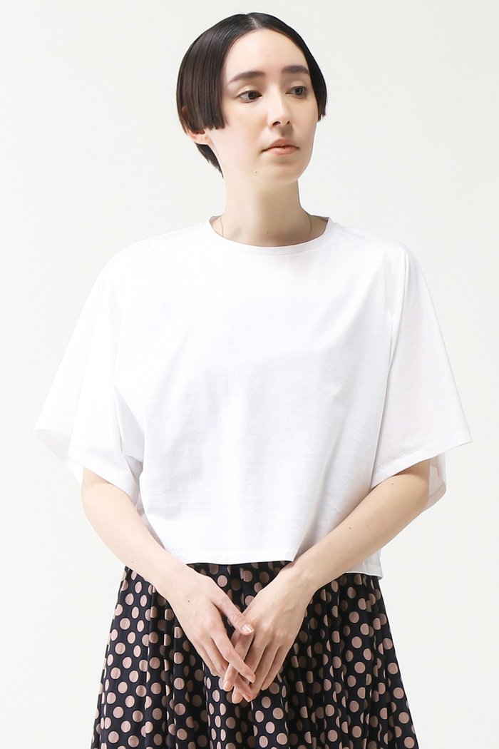 【マルティニーク/martinique】のフレアスリーブT インテリア・キッズ・メンズ・レディースファッション・服の通販 founy(ファニー) https://founy.com/ ファッション Fashion レディースファッション Fashion for Women トップス・カットソー Cut & Sew Tops シャツ・ブラウス・オフィスカジュアル Elegant Blouses & Button-Ups ロングTシャツ・Tシャツ Longline T-Shirts & Tees カットソー・ベーシックTシャツ Cut-and-Sewn Tops / Stretch Tees & Basics ショート Short, Short Length シンプル Simple, Minimal スリーブ Sleeve, Long Sleeve / Short Sleeve バランス Balance, Style Balance フレア Flare, Flared ボトム Bottoms, Lower Wear 夏 Summer 定番 Standard, Basic Item |ID: prp329100004607190 ipo3291000000032887016