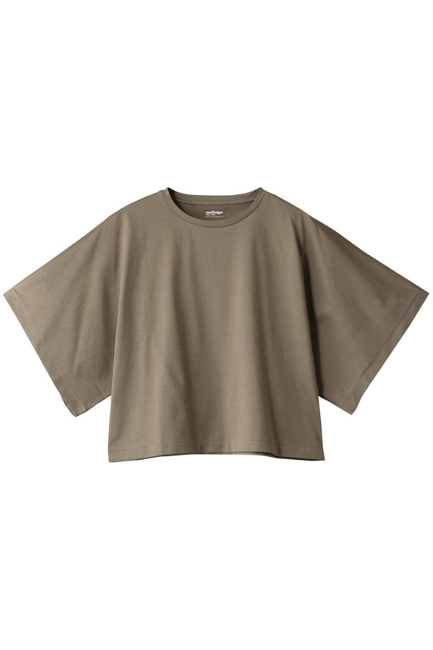 【マルティニーク/martinique】のフレアスリーブT インテリア・キッズ・メンズ・レディースファッション・服の通販 founy(ファニー) 　ファッション　Fashion　レディースファッション　Fashion for Women　トップス・カットソー　Cut & Sew Tops　シャツ・ブラウス・オフィスカジュアル　Elegant Blouses & Button-Ups　ロングTシャツ・Tシャツ　Longline T-Shirts & Tees　カットソー・ベーシックTシャツ　Cut-and-Sewn Tops / Stretch Tees & Basics　ショート　Short, Short Length　シンプル　Simple, Minimal　スリーブ　Sleeve, Long Sleeve / Short Sleeve　バランス　Balance, Style Balance　フレア　Flare, Flared　ボトム　Bottoms, Lower Wear　夏　Summer　定番　Standard, Basic Item　カーキ|ID: prp329100004607190 ipo3291000000032887062