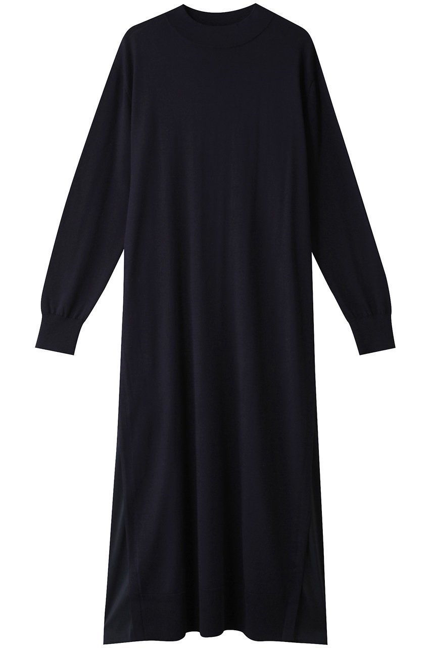 【ハウス オブ ロータス/HOUSE OF LOTUS】のドッキングボトルネックワンピース 人気、トレンドファッション・服の通販 founy(ファニー) 　ファッション　Fashion　レディースファッション　Fashion for Women　ワンピース　Dresses　チュニック　Tunic Tops & Dresses　おすすめ　Recommended / Our Picks　なめらか　Smooth, Silky Texture　シルク　Silk, 100% Silk　スニーカー　Sneakers, Trainers　ダウン　Down, Puffer　チュニック　Tunic, Long Top　ボトルネック　Bottle Neck, Mock Neck　リボン　Ribbon, Bow　春　Spring　 other-1|ID: prp329100004607199 ipo3291000000032887182