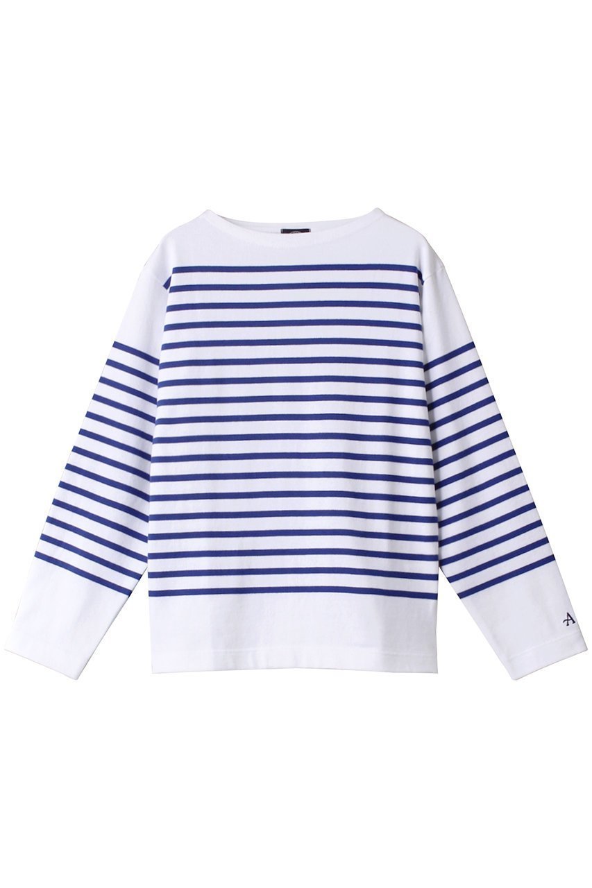 【マルティニーク/martinique】の【Armor-lux】別注パネルボーダー ルーズフィットブルトンシャツ 人気、トレンドファッション・服の通販 founy(ファニー) 　ファッション　Fashion　レディースファッション　Fashion for Women　トップス・カットソー　Cut & Sew Tops　シャツ・ブラウス・オフィスカジュアル　Elegant Blouses & Button-Ups　ロングTシャツ・Tシャツ　Longline T-Shirts & Tees　カットソー・ベーシックTシャツ　Cut-and-Sewn Tops / Stretch Tees & Basics　クラシック　Classic, Timeless Style　シンプル　Simple, Minimal　スリーブ　Sleeve, Long Sleeve / Short Sleeve　ビッグ　Big, Oversized　ボーダー　Border, Stripe　ロング　Long, Long-Length　別注　Limited Edition, Custom Order　夏　Summer　春　Spring　S/S・春夏　SS, Spring/Summer, Warm Season　 other-1|ID: prp329100004607200 ipo3291000000032887202