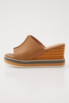 【スタッカート/STACCATO】のロワールステップウェッジヒールミュール ブラウン|ID: prp329100004607201 ipo3291000000035944080