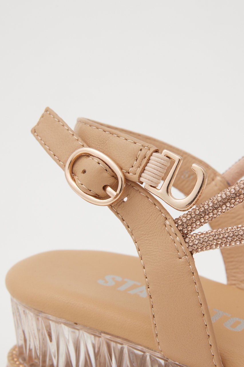 【スタッカート/STACCATO】のプルスコードストラップシャイニーフラット 人気、トレンドファッション・服の通販 founy(ファニー) 　ファッション　Fashion　レディースファッション　Fashion for Women　サンダル　Sandals, Summer Shoes　シューズ　Shoes, Footwear　ジュエリー　Jewelry, Accessories　ストーン　Stone, Gem-Like　フラット　Flat, Flat Shoes　ラグジュアリー　Luxury, Elegant　人気　Popular, Best Seller　夏　Summer　other-8|ID: prp329100004607203 ipo3291000000034940833