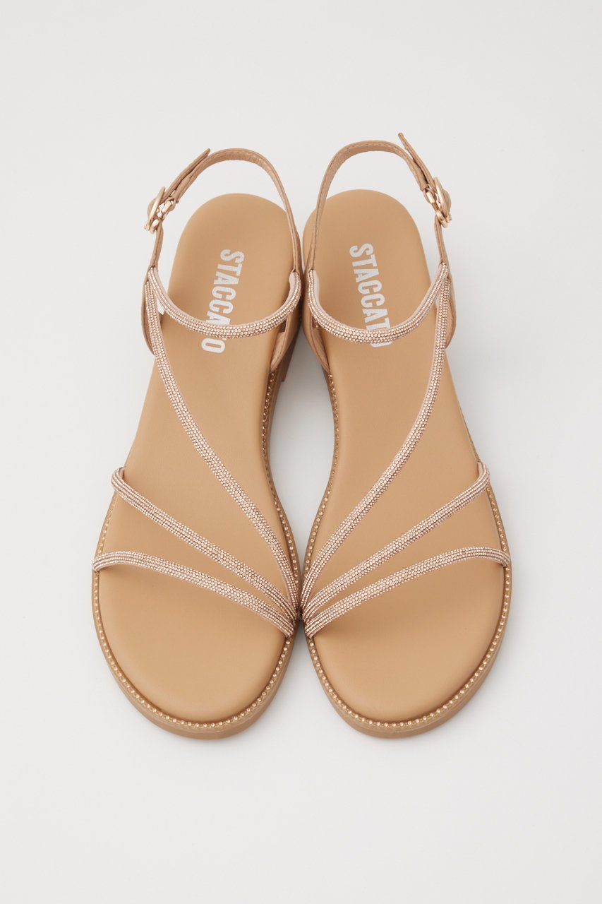 【スタッカート/STACCATO】のプルスコードストラップシャイニーフラット 人気、トレンドファッション・服の通販 founy(ファニー) ファッション Fashion レディースファッション Fashion for Women サンダル Sandals, Summer Shoes シューズ Shoes, Footwear ジュエリー Jewelry, Accessories ストーン Stone, Gem-Like フラット Flat, Flat Shoes ラグジュアリー Luxury, Elegant 人気 Popular, Best Seller 夏 Summer other-3|ID: prp329100004607203 ipo3291000000035944102