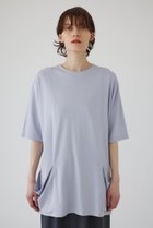 【リムアーク/RIM.ARK】のDrape pocket cut tops/トップス ライトブルー|ID: prp329100004607217 ipo3291000000032887673