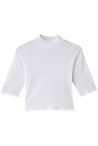 【リムアーク/RIM.ARK】のCotton tight half sleeve tops/トップス ホワイト|ID: prp329100004607219 ipo3291000000032887716