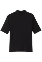【リムアーク/RIM.ARK】のCotton tight half sleeve tops/トップス ブラック|ID: prp329100004607219 ipo3291000000032887719
