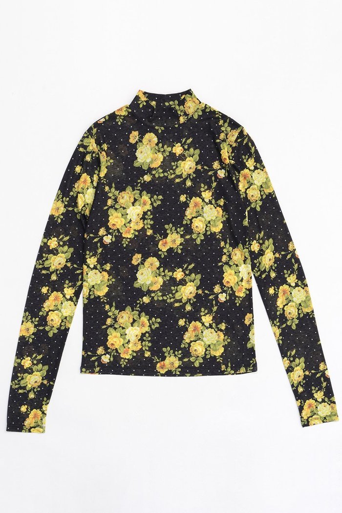 【メゾンスペシャル/MAISON SPECIAL】のFlower Dot Turtle High Neck Tops/フラワードットタートルハイネックトップス インテリア・キッズ・メンズ・レディースファッション・服の通販 founy(ファニー) https://founy.com/ ファッション Fashion レディースファッション Fashion for Women トップス・カットソー Cut & Sew Tops シャツ・ブラウス・オフィスカジュアル Elegant Blouses & Button-Ups ロングTシャツ・Tシャツ Longline T-Shirts & Tees カットソー・ベーシックTシャツ Cut-and-Sewn Tops / Stretch Tees & Basics インナー Innerwear スリーブ Sleeve, Long Sleeve / Short Sleeve タイツ Tights, Legwear プリント Print, Printed Pattern ラグジュアリー Luxury, Elegant ロング Long, Long-Length |ID: prp329100004607228 ipo3291000000032887905