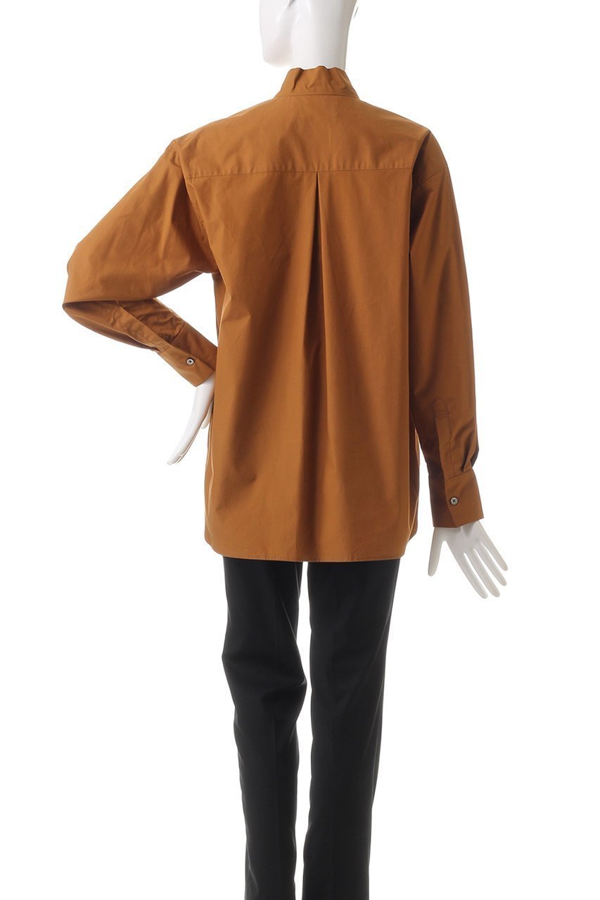 【エリオポール/heliopole】のスカーフカラーシャツ 人気、トレンドファッション・服の通販 founy(ファニー) 　ファッション　Fashion　レディースファッション　Fashion for Women　トップス・カットソー　Cut & Sew Tops　シャツ・ブラウス・オフィスカジュアル　Elegant Blouses & Button-Ups　ジャケット　Jacket, Outerwear　スカーフ　Scarf, Neckwear　スリーブ　Sleeve, Long Sleeve / Short Sleeve　ロング　Long, Long-Length　エレガント 上品　Elegant　長袖　Long Sleeve, Full Sleeve　other-4|ID: prp329100004607239 ipo3291000000032888248