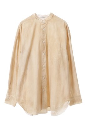 【カレンテージ/CURRENTAGE】のspray dyeing カラーレスシャツ 人気、トレンドファッション・服の通販 founy(ファニー) ファッション Fashion レディースファッション Fashion for Women トップス・カットソー Cut & Sew Tops シャツ・ブラウス・オフィスカジュアル Elegant Blouses & Button-Ups カットオフ Cut-Off Design ギャザー Gathered, Ruffled クラシック Classic, Timeless Style スリーブ Sleeve, Long Sleeve / Short Sleeve モダン Modern, Contemporary ロング Long, Long-Length ヴィンテージ Vintage Style |ID:prp329100004607247