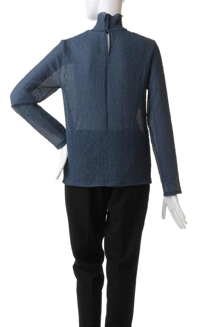 【リムアーク/RIM.ARK】のStretch seersucker tops/トップス 人気、トレンドファッション・服の通販 founy(ファニー) 　ファッション　Fashion　レディースファッション　Fashion for Women　トップス・カットソー　Cut & Sew Tops　シャツ・ブラウス・オフィスカジュアル　Elegant Blouses & Button-Ups　ロングTシャツ・Tシャツ　Longline T-Shirts & Tees　カットソー・ベーシックTシャツ　Cut-and-Sewn Tops / Stretch Tees & Basics　インナー　Innerwear　シアー　Sheer, See-Through　シンプル　Simple, Minimal　スリーブ　Sleeve, Long Sleeve / Short Sleeve　ロング　Long, Long-Length　other-4|ID: prp329100004607248 ipo3291000000032888529