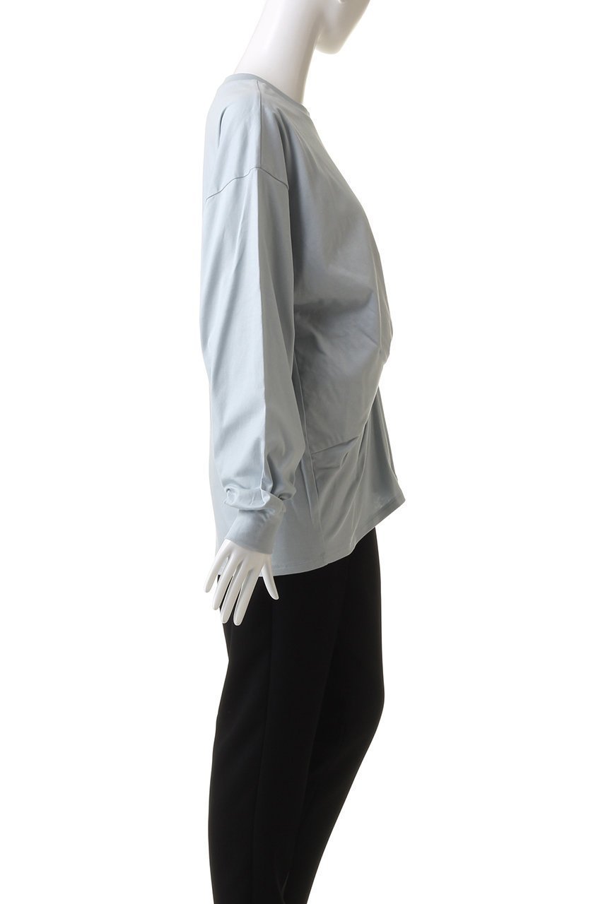 【リムアーク/RIM.ARK】のFront twist cut tops/トップス 人気、トレンドファッション・服の通販 founy(ファニー) 　ファッション　Fashion　レディースファッション　Fashion for Women　トップス・カットソー　Cut & Sew Tops　シャツ・ブラウス・オフィスカジュアル　Elegant Blouses & Button-Ups　レディースパーカー・カジュアルフーディー　Casual Hoodies & Sweatshirts　ロングTシャツ・Tシャツ　Longline T-Shirts & Tees　スウェット・クルーネックトップス　Sweatshirts & Crewnecks / Relaxed Fit Sweat Tops　カットソー・ベーシックTシャツ　Cut-and-Sewn Tops / Stretch Tees & Basics　おすすめ　Recommended / Our Picks　スーピマ　Supima, Premium Cotton　エレガント 上品　Elegant　other-3|ID: prp329100004607250 ipo3291000000034969197