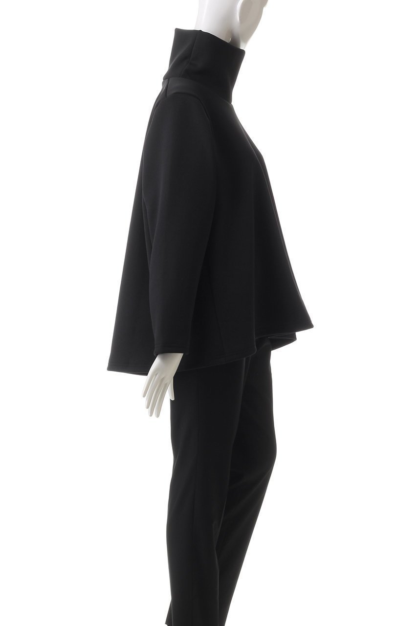 【ミディウミソリッド/MIDIUMISOLID】のdouble-knit h/neck long PO.R プルオーバー(RELAX) 人気、トレンドファッション・服の通販 founy(ファニー) 　ファッション　Fashion　レディースファッション　Fashion for Women　トップス・カットソー　Cut & Sew Tops　ニット　Knit Tops & Sweaters　シャツ・ブラウス・オフィスカジュアル　Elegant Blouses & Button-Ups　ロングTシャツ・Tシャツ　Longline T-Shirts & Tees　カジュアルプルオーバー・ニットトップス　Pullovers & Knit Tops / Casual Pullovers　カットソー・ベーシックTシャツ　Cut-and-Sewn Tops / Stretch Tees & Basics　シンプル　Simple, Minimal　スリーブ　Sleeve, Long Sleeve / Short Sleeve　ドレープ　Drape, Draping Fabric　ハイネック　High Neck, Mock Neck　フレア　Flare, Flared　ルーズ　Loose, Oversized　ロング　Long, Long-Length　other-3|ID: prp329100004607264 ipo3291000000032889203