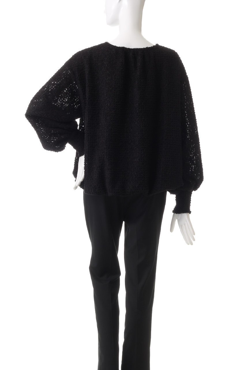 【エリオポール/heliopole】のフェザーチュールブラウス 人気、トレンドファッション・服の通販 founy(ファニー) 　ファッション　Fashion　レディースファッション　Fashion for Women　トップス・カットソー　Cut & Sew Tops　シャツ・ブラウス・オフィスカジュアル　Elegant Blouses & Button-Ups　エレガント 上品　Elegant　シャーリング　Shirring, Ruched　シンプル　Simple, Minimal　スリーブ　Sleeve, Long Sleeve / Short Sleeve　バルーン　Balloon, Balloon Silhouette　フェミニン　Feminine, Girly　ロング　Long, Long-Length　other-4|ID: prp329100004607265 ipo3291000000032889204