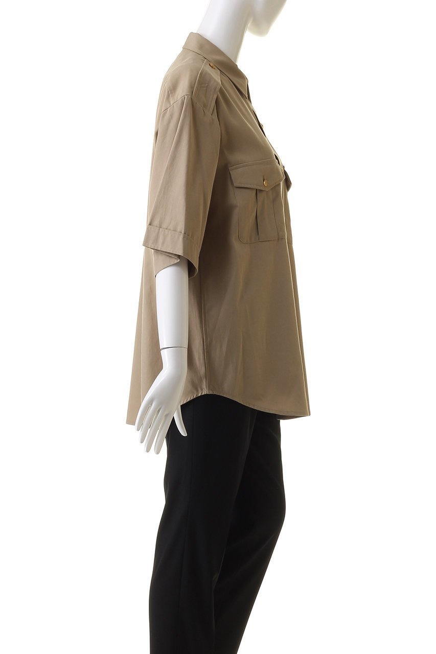 【クチュールドアダム/COUTURE D'ADAM】のサファリシャツ 人気、トレンドファッション・服の通販 founy(ファニー) 　ファッション　Fashion　レディースファッション　Fashion for Women　トップス・カットソー　Cut & Sew Tops　シャツ・ブラウス・オフィスカジュアル　Elegant Blouses & Button-Ups　ショート　Short, Short Length　スリーブ　Sleeve, Long Sleeve / Short Sleeve　ミックス　Mix, Mixed Style　ミリタリー　Military, Army Style　ヴィンテージ　Vintage Style　other-3|ID: prp329100004607300 ipo3291000000034955980