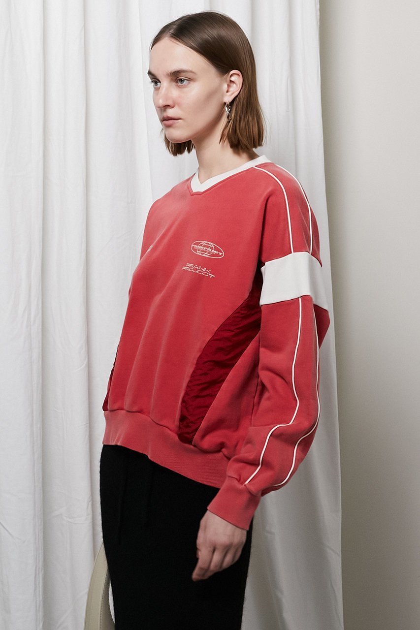 【プランク プロジェクト/PRANK PROJECT】のレーシングスウェットシャツ/Racing Sweatshirt 人気、トレンドファッション・服の通販 founy(ファニー) ファッション Fashion レディースファッション Fashion for Women トップス・カットソー Cut & Sew Tops シャツ・ブラウス・オフィスカジュアル Elegant Blouses & Button-Ups レディースパーカー・カジュアルフーディー Casual Hoodies & Sweatshirts ロングTシャツ・Tシャツ Longline T-Shirts & Tees スウェット・クルーネックトップス Sweatshirts & Crewnecks / Relaxed Fit Sweat Tops カットソー・ベーシックTシャツ Cut-and-Sewn Tops / Stretch Tees & Basics スポーティ Sporty, Casual Athletic スーツ Suit, Formalwear レース Lace, Lace Fabric 切替 Switching, Contrast Panel other-5|ID: prp329100004607302 ipo3291000000034421243