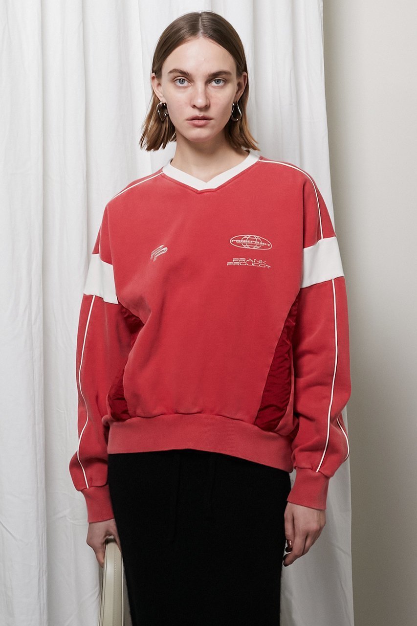 【プランク プロジェクト/PRANK PROJECT】のレーシングスウェットシャツ/Racing Sweatshirt 人気、トレンドファッション・服の通販 founy(ファニー) ファッション Fashion レディースファッション Fashion for Women トップス・カットソー Cut & Sew Tops シャツ・ブラウス・オフィスカジュアル Elegant Blouses & Button-Ups レディースパーカー・カジュアルフーディー Casual Hoodies & Sweatshirts ロングTシャツ・Tシャツ Longline T-Shirts & Tees スウェット・クルーネックトップス Sweatshirts & Crewnecks / Relaxed Fit Sweat Tops カットソー・ベーシックTシャツ Cut-and-Sewn Tops / Stretch Tees & Basics スポーティ Sporty, Casual Athletic スーツ Suit, Formalwear レース Lace, Lace Fabric 切替 Switching, Contrast Panel other-8|ID: prp329100004607302 ipo3291000000034421246