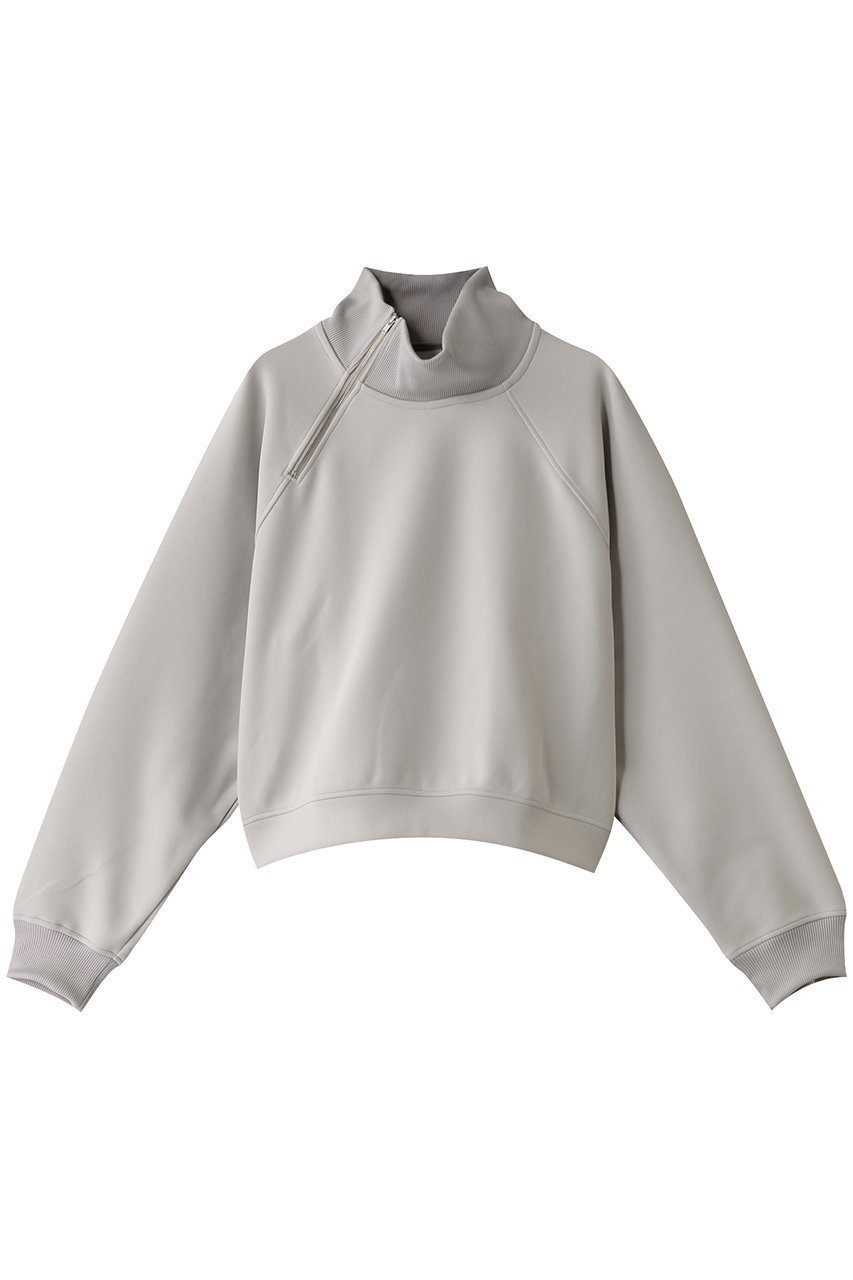 【ミディウミソリッド/MIDIUMISOLID】のzip-up short PO.R プルオーバー(RELAX) 人気、トレンドファッション・服の通販 founy(ファニー) 　ファッション　Fashion　レディースファッション　Fashion for Women　トップス・カットソー　Cut & Sew Tops　シャツ・ブラウス・オフィスカジュアル　Elegant Blouses & Button-Ups　ロングTシャツ・Tシャツ　Longline T-Shirts & Tees　カジュアルプルオーバー・ニットトップス　Pullovers & Knit Tops / Casual Pullovers　カットソー・ベーシックTシャツ　Cut-and-Sewn Tops / Stretch Tees & Basics　アシンメトリー　Asymmetrical Style　インナー　Innerwear　シンプル　Simple, Minimal　ジップ　Zip, Zipper　スリーブ　Sleeve, Long Sleeve / Short Sleeve　バランス　Balance, Style Balance　ロング　Long, Long-Length　 other-1|ID: prp329100004607318 ipo3291000000034969212