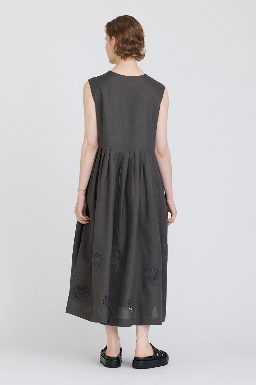 【ハウス オブ ロータス/HOUSE OF LOTUS】のサークルレースリネンワンピース 人気、トレンドファッション・服の通販 founy(ファニー) 　ファッション　Fashion　レディースファッション　Fashion for Women　ワンピース　Dresses　チュニック　Tunic Tops & Dresses　クロシェ　Crochet, Knitted Lace　チュニック　Tunic, Long Top　パッチワーク　Patchwork, Mixed Fabric　リネン　Linen, Linen Fabric　レース　Lace, Lace Fabric　ロング　Long, Long-Length　夏　Summer　other-8|ID: prp329100004607324 ipo3291000000032891227