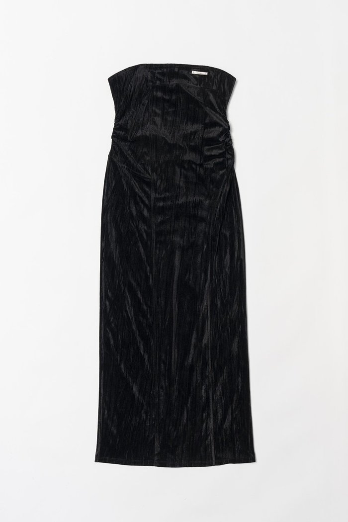 【プランク プロジェクト/PRANK PROJECT】のクラッシュベロアベアワンピース / Crushed Velour Bare Dress インテリア・キッズ・メンズ・レディースファッション・服の通販 founy(ファニー) https://founy.com/ ファッション Fashion レディースファッション Fashion for Women ワンピース Dresses フォーマル・パーティードレス・結婚式用ドレス Elegant & Casual Dresses チュニック Tunic Tops & Dresses おすすめ Recommended / Our Picks インナー Innerwear キャミワンピース Cami Dress, Slip Dress ギャザー Gathered, Ruffled クラッシュ Distressed, Crashed Style ストレート Straight, Straight Cut スリット Slit, Slit Detail チュニック Tunic, Long Top ベロア Velour, Soft Velvet ロング Long, Long-Length |ID: prp329100004607330 ipo3291000000032891377