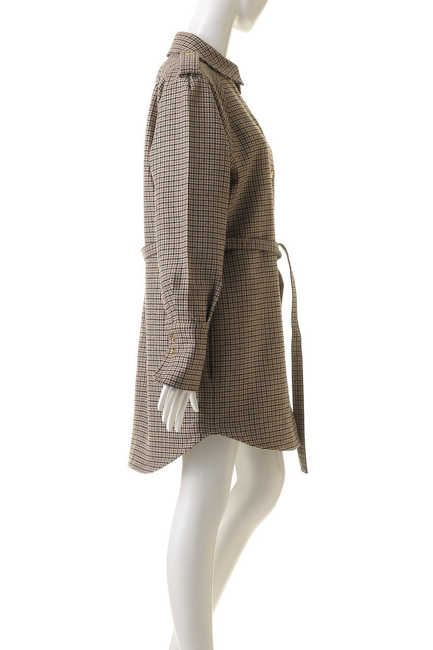 【パトゥ/PATOU】のチェックセーラーミニドレス 人気、トレンドファッション・服の通販 founy(ファニー) 　ファッション　Fashion　レディースファッション　Fashion for Women　ワンピース　Dresses　フォーマル・パーティードレス・結婚式用ドレス　Elegant & Casual Dresses　チュニック　Tunic Tops & Dresses　クール　Cool, Chic　チェック　Check, Plaid, Tartan　チュニック　Tunic, Long Top　エレガント 上品　Elegant　other-3|ID: prp329100004607331 ipo3291000000032891425
