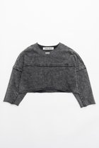 【プランク プロジェクト/PRANK PROJECT】のワイドオーバースウェット/Wide Over Sweatshirt 人気、トレンドファッション・服の通販 founy(ファニー) ファッション Fashion レディースファッション Fashion for Women トップス・カットソー Cut & Sew Tops シャツ・ブラウス・オフィスカジュアル Elegant Blouses & Button-Ups レディースパーカー・カジュアルフーディー Casual Hoodies & Sweatshirts ロングTシャツ・Tシャツ Longline T-Shirts & Tees スウェット・クルーネックトップス Sweatshirts & Crewnecks / Relaxed Fit Sweat Tops カットソー・ベーシックTシャツ Cut-and-Sewn Tops / Stretch Tees & Basics ケミカル Chemical, Chemical Wash ショート Short, Short Length ハンド Hand, Handmade バランス Balance, Style Balance ルーズ Loose, Oversized ワイド Wide, Wide Fit thumbnail BLK(ブラック)|ID: prp329100004607335 ipo3291000000035501495