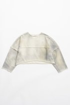 【プランク プロジェクト/PRANK PROJECT】のワイドオーバースウェット/Wide Over Sweatshirt 人気、トレンドファッション・服の通販 founy(ファニー) ファッション Fashion レディースファッション Fashion for Women トップス・カットソー Cut & Sew Tops シャツ・ブラウス・オフィスカジュアル Elegant Blouses & Button-Ups レディースパーカー・カジュアルフーディー Casual Hoodies & Sweatshirts ロングTシャツ・Tシャツ Longline T-Shirts & Tees スウェット・クルーネックトップス Sweatshirts & Crewnecks / Relaxed Fit Sweat Tops カットソー・ベーシックTシャツ Cut-and-Sewn Tops / Stretch Tees & Basics ケミカル Chemical, Chemical Wash ショート Short, Short Length ハンド Hand, Handmade バランス Balance, Style Balance ルーズ Loose, Oversized ワイド Wide, Wide Fit thumbnail IVR(アイボリー)|ID: prp329100004607335 ipo3291000000035501496
