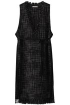 【ハウス オブ ロータス/HOUSE OF LOTUS】のモノトーンツィードジャンパースカート 人気、トレンドファッション・服の通販 founy(ファニー) ファッション Fashion レディースファッション Fashion for Women スカート Skirts ワンピース Dresses おすすめ Recommended / Our Picks イタリア Italy インナー Innerwear チュニック Tunic, Long Top ツイード Twill, Twill Weave フリンジ Fringe, Tassel モノトーン Monotone, Black and White thumbnail ブラック|ID: prp329100004607338 ipo3291000000034952290