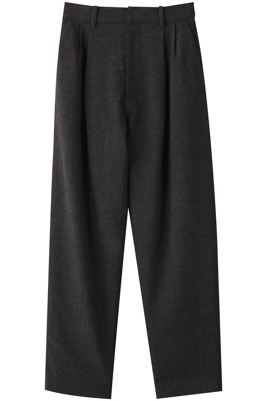 【マノフ/MANOF】のMELANGE TAPERED PANTS パンツ 人気、トレンドファッション・服の通販 founy(ファニー) 　ファッション　Fashion　レディースファッション　Fashion for Women　パンツ　Pants & Trousers　おすすめ　Recommended / Our Picks　シンプル　Simple, Minimal　セットアップ　Set-Up, Coordinated Outfit　メランジ　Melange, Mixed Yarn　ワイド　Wide, Wide Fit　ビジネス 仕事 通勤　Business / Work / Commuting　 other-1|ID: prp329100004607343 ipo3291000000032891733