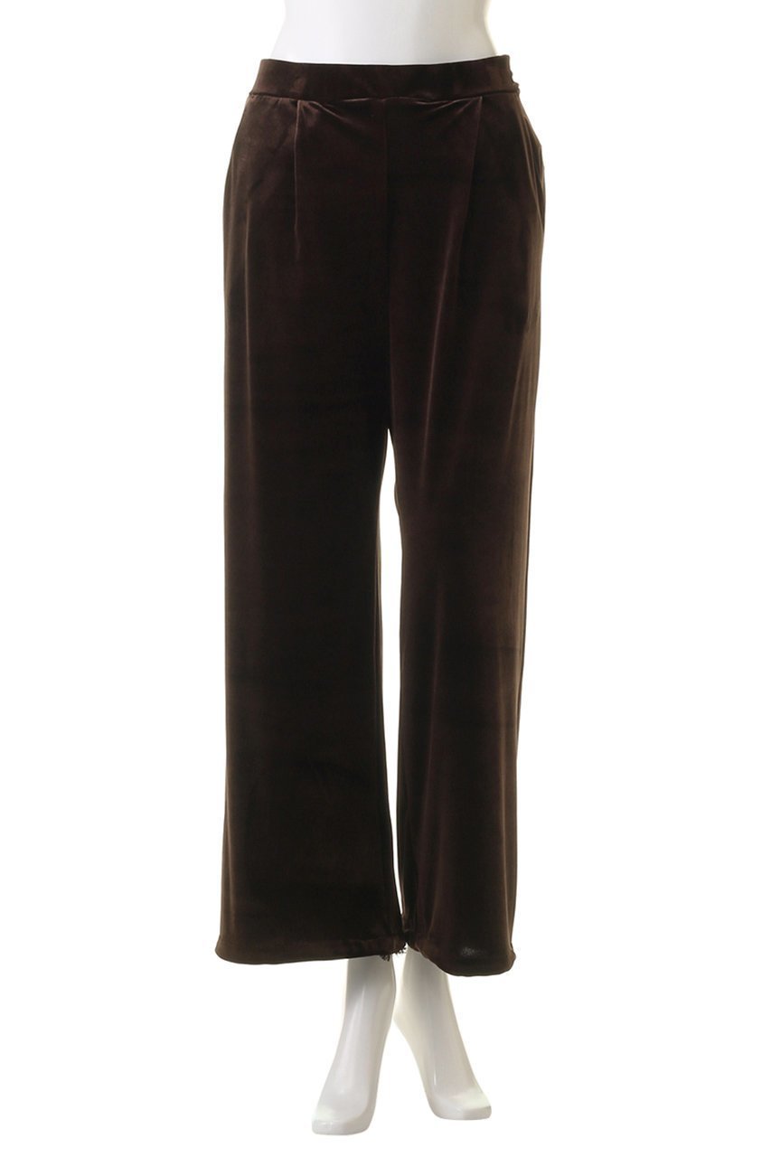 【マノフ/MANOF】のVELOUR CUT PANTS パンツ 人気、トレンドファッション・服の通販 founy(ファニー) 　ファッション　Fashion　レディースファッション　Fashion for Women　パンツ　Pants & Trousers　ストレート　Straight, Straight Cut　ベロア　Velour, Soft Velvet　A/W・秋冬　Autumn/Winter　other-2|ID: prp329100004607344 ipo3291000000032891763