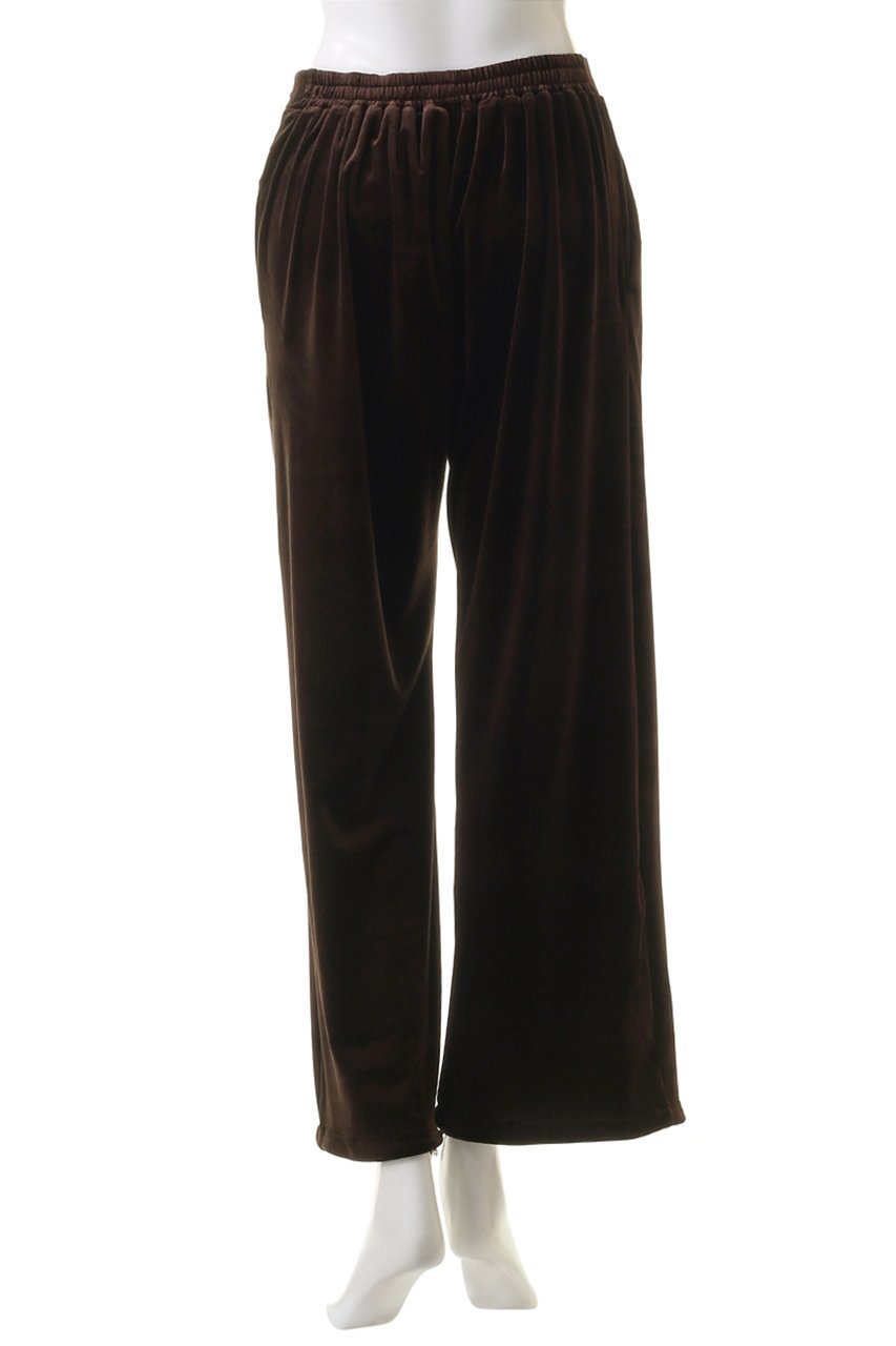 【マノフ/MANOF】のVELOUR CUT PANTS パンツ 人気、トレンドファッション・服の通販 founy(ファニー) 　ファッション　Fashion　レディースファッション　Fashion for Women　パンツ　Pants & Trousers　ストレート　Straight, Straight Cut　ベロア　Velour, Soft Velvet　A/W・秋冬　Autumn/Winter　other-4|ID: prp329100004607344 ipo3291000000032891770
