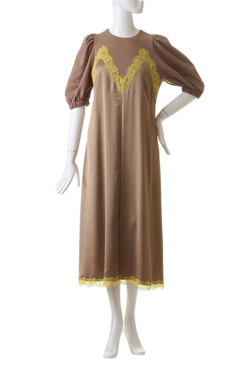 【ミュベール/MUVEIL】のランジェリーワンピース 人気、トレンドファッション・服の通販 founy(ファニー) 　ファッション　Fashion　レディースファッション　Fashion for Women　ワンピース　Dresses　チュニック　Tunic Tops & Dresses　エレガント 上品　Elegant　ギャザー　Gathered, Ruffled　クール　Cool, Chic　ストレッチ　Stretch, Stretchy Fabric　ストレート　Straight, Straight Cut　スリーブ　Sleeve, Long Sleeve / Short Sleeve　チュニック　Tunic, Long Top　トレンド　Trend, Trending Now　ランジェリー　Lingerie, Intimate Wear　レース　Lace, Lace Fabric　ロング　Long, Long-Length　other-2|ID: prp329100004607358 ipo3291000000032892145