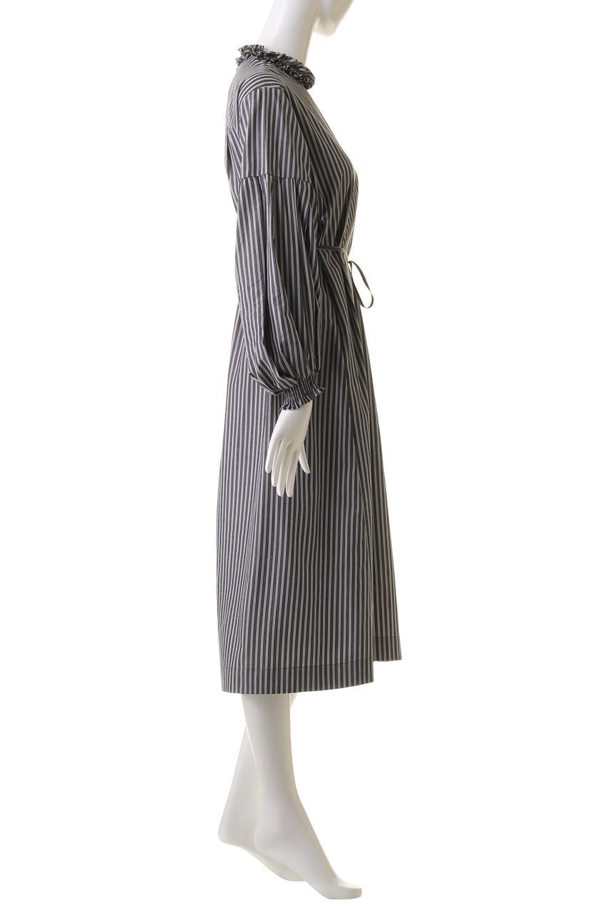 【マリリンムーン/MARILYN MOON】のタックフリルボリュームスリーブワンピース 人気、トレンドファッション・服の通販 founy(ファニー) 　ファッション　Fashion　レディースファッション　Fashion for Women　ワンピース　Dresses　チュニック　Tunic Tops & Dresses　シンプル　Simple, Minimal　スタイリッシュ　Stylish, Fashionable　チュニック　Tunic, Long Top　ベスト　Vest, Waistcoat　ロング　Long, Long-Length　other-3|ID: prp329100004607363 ipo3291000000035690354