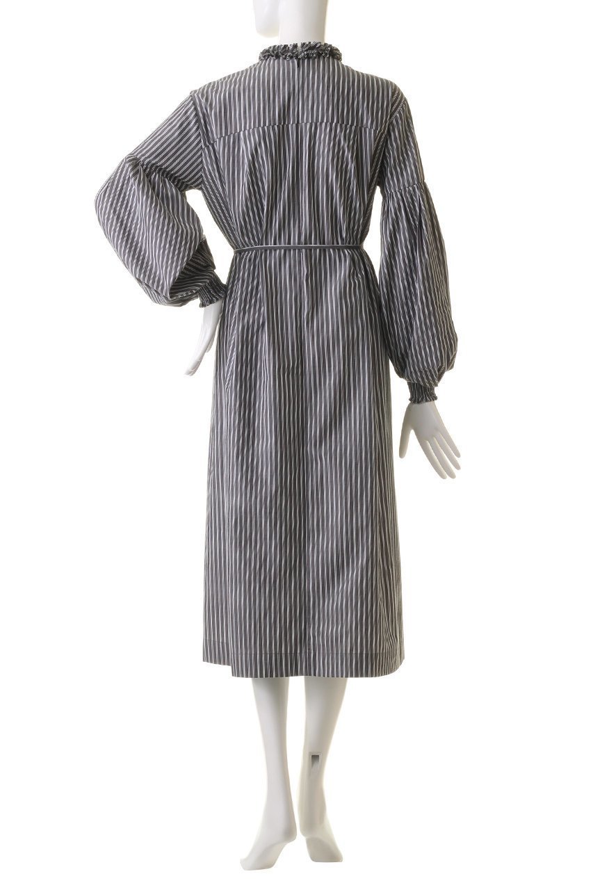 【マリリンムーン/MARILYN MOON】のタックフリルボリュームスリーブワンピース 人気、トレンドファッション・服の通販 founy(ファニー) 　ファッション　Fashion　レディースファッション　Fashion for Women　ワンピース　Dresses　チュニック　Tunic Tops & Dresses　シンプル　Simple, Minimal　スタイリッシュ　Stylish, Fashionable　チュニック　Tunic, Long Top　ベスト　Vest, Waistcoat　ロング　Long, Long-Length　other-4|ID: prp329100004607363 ipo3291000000035690355