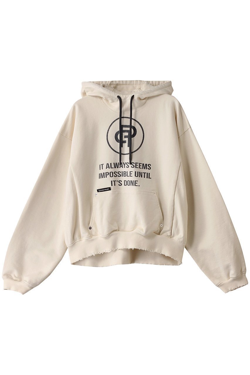 【プランク プロジェクト/PRANK PROJECT】のウォッシュドロゴフーディー / Washed Logo Hoodie インテリア・キッズ・メンズ・レディースファッション・服の通販 founy(ファニー) 　ファッション　Fashion　レディースファッション　Fashion for Women　トップス・カットソー　Cut & Sew Tops　シャツ・ブラウス・オフィスカジュアル　Elegant Blouses & Button-Ups　レディースパーカー・カジュアルフーディー　Casual Hoodies & Sweatshirts　ロングTシャツ・Tシャツ　Longline T-Shirts & Tees　スウェット・クルーネックトップス　Sweatshirts & Crewnecks / Relaxed Fit Sweat Tops　カットソー・ベーシックTシャツ　Cut-and-Sewn Tops / Stretch Tees & Basics　おすすめ　Recommended / Our Picks　ウォッシュ　Washed Finish　ダメージ　Distressed, Destroyed　プリント　Print, Printed Pattern　WHT(ホワイト)|ID: prp329100004607371 ipo3291000000032892437