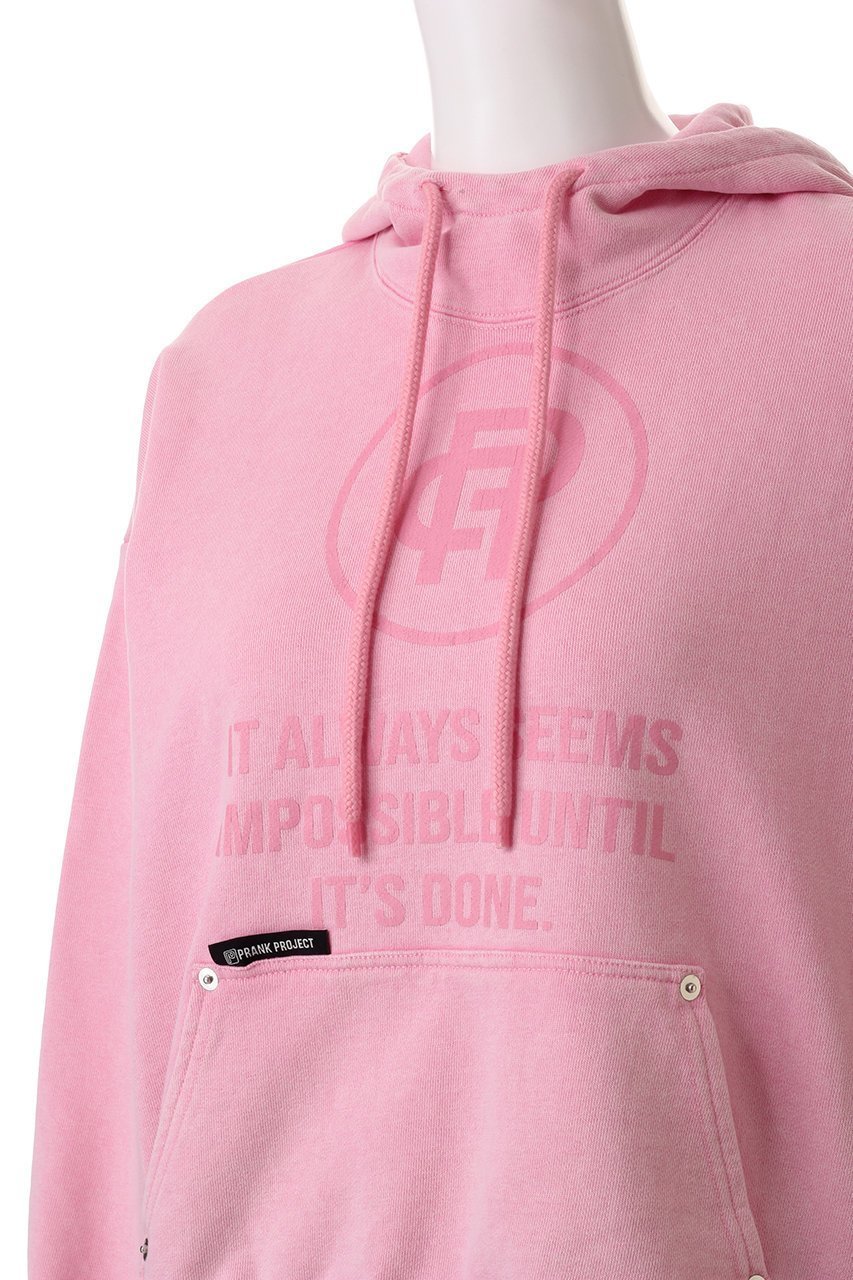 【プランク プロジェクト/PRANK PROJECT】のウォッシュドロゴフーディー / Washed Logo Hoodie 人気、トレンドファッション・服の通販 founy(ファニー) 　ファッション　Fashion　レディースファッション　Fashion for Women　トップス・カットソー　Cut & Sew Tops　シャツ・ブラウス・オフィスカジュアル　Elegant Blouses & Button-Ups　レディースパーカー・カジュアルフーディー　Casual Hoodies & Sweatshirts　ロングTシャツ・Tシャツ　Longline T-Shirts & Tees　スウェット・クルーネックトップス　Sweatshirts & Crewnecks / Relaxed Fit Sweat Tops　カットソー・ベーシックTシャツ　Cut-and-Sewn Tops / Stretch Tees & Basics　おすすめ　Recommended / Our Picks　ウォッシュ　Washed Finish　ダメージ　Distressed, Destroyed　プリント　Print, Printed Pattern　other-5|ID: prp329100004607371 ipo3291000000035294816