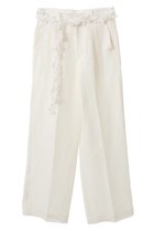 【カレンテージ/CURRENTAGE】のワンタックストレートパンツ 人気、トレンドファッション・服の通販 founy(ファニー) ファッション Fashion レディースファッション Fashion for Women パンツ Pants & Trousers エレガント 上品 Elegant クラシック Classic, Timeless Style ストレート Straight, Straight Cut センター Center, Center Line フリル Frill, Ruffle ミリタリー Military, Army Style モダン Modern, Contemporary リネン Linen, Linen Fabric ヴィンテージ Vintage Style 再入荷 Restock / Back in Stock thumbnail ホワイト|ID: prp329100004607374 ipo3291000000032892480